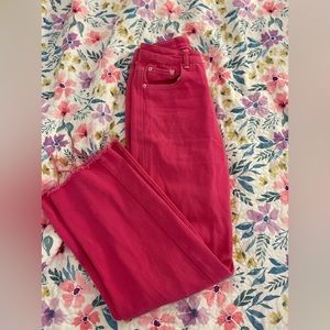 Hot Pink Jeans